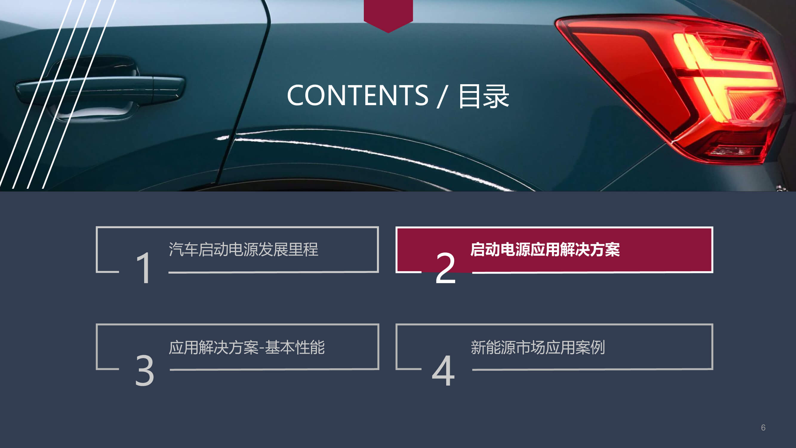 新能源汽車啟動電源的應用方案